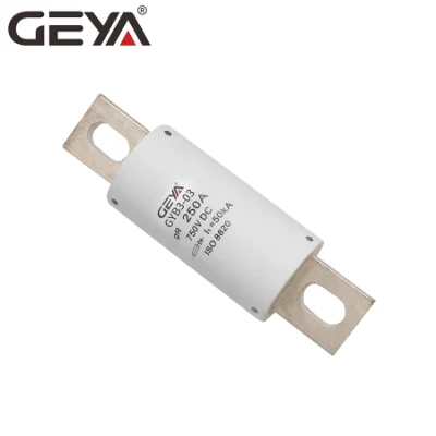 Geya Gyb3-03 250A AC DC 1000V 175-500A EV Fusível cilíndrico para energia de proteção do veículo Fusível para carro PV