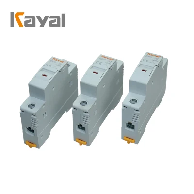 Kayal Manufacturing 12 Volts 48V Interruptores de Fusíveis Elétricos 2A 4A 5A 10A 13A 15A 25A 63A PV DC Fusível Link Preço