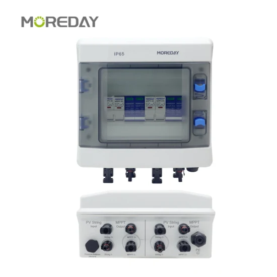 Moreday Nova Marca 500V 1000V 1200V Solar PV DC Combiner Box Traga Disjuntor Fusível SPD Dentro