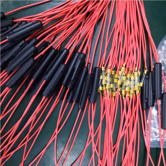 Suporte de fusível de corrente eletrônico montado em base de PVC cilíndrico
